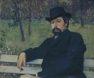 Portrait of the painter Nikolai Alexandrovich Yaroshenko