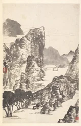 Landscape after Mi Fu