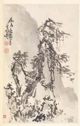 Landscape in the Manner of Ma Yuan, 1788