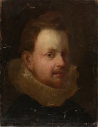Head of a Gentleman (after van Dyck)