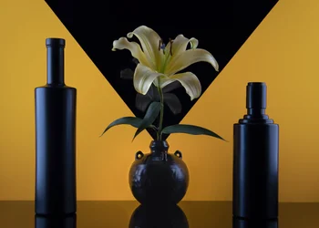 Black Gold Lily Still Life