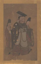 Emperor and Two Attendants