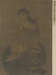 The Bodhisattva Wenshu (Manjusri)