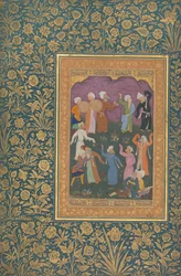 Dancing Dervishes, Folio from the Shah Jahan Album
