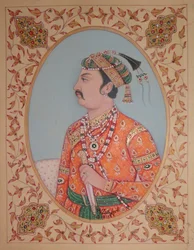 Regal Indian Emperor Portrait