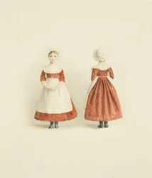 Costume of the Red Maids