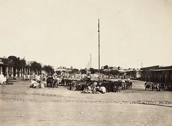 Building an Empire in the Fascist age: the ancient market square of Asmara, 09/05/1936