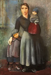 Mother with Her Children