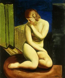 Seated Female Nude