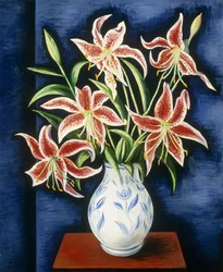 Vase of Lilies