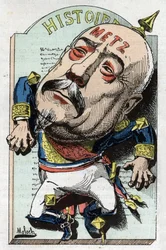 Portrait en pied de Francois Achille Bazaine