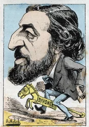 Portrait of Alfred Naquet, French politician
