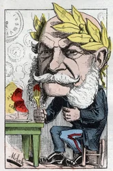 Portrait of William I (1797-1888), King of Prussia and Emperor of Germany in 