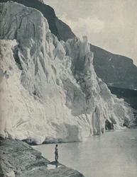 Tumbling Glacier and Berg Lake on Canada