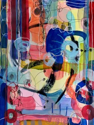 Vibrant Abstract Composition