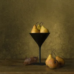 Moody Golden Pears