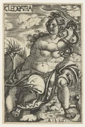 Cleopatra with Snake