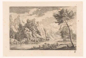 Mountain Landscape with River