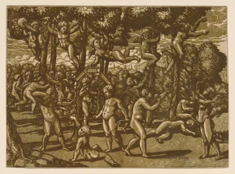 Putti Playing After Raphael, 1544