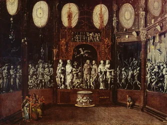 Jeroboam in the Temple of the Pagan Gods