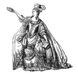 Costume from the French Theatre, 1885