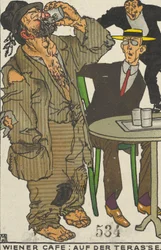 Viennese Café: On the Terrace, 1911