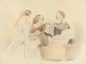 The rehearsal with Franz Lachner