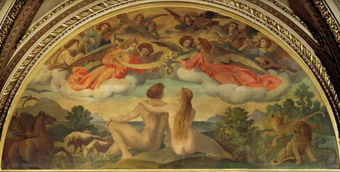 Lunette in the Foyer of the Vienna State Opera: The Creation by Joseph Haydn