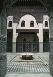 Madrasa Bou Inania, courtyard