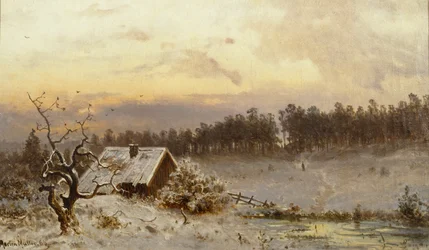 Sunset over Hegdehaugen