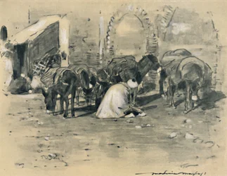 Street Scene in Tangier, 1903