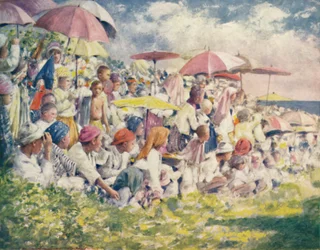 Watching a Boat-Race