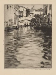 Reflections, Venice (Bridge of Luciano, Grand Canal)