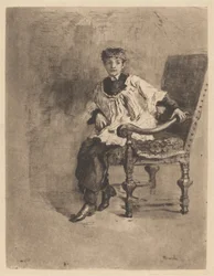 Seated Acolyte