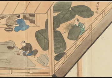 Illustrations of Uji Tea Production