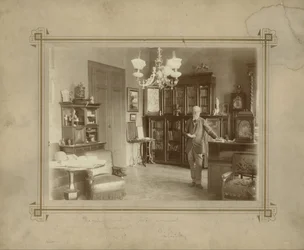 Jókai in His Study