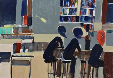 Abstract Bar Scene