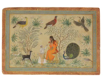 Noble Woman in a Garden, c.1740