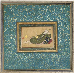 A lady reclining, c.1680