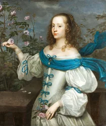 Portrait of Beata Elisabet von Königsmarck, ca. 1654