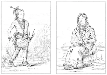 Native Americans, North Western Frontier, 1841