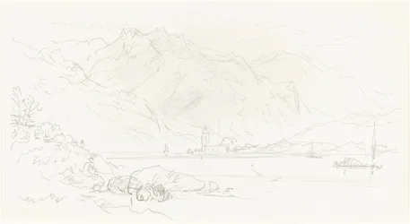 Lake in a Mountainous Landscape
