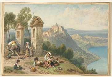 View of Castel Gandolfo