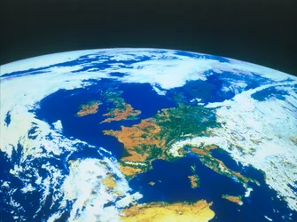 Earth from Space - Europe Seen from a Satellite, 1980s