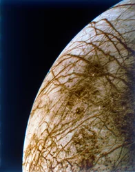 Europa from Voyager 2, 9 July 1979