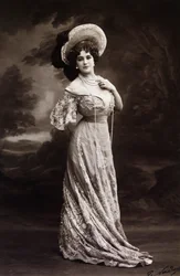 Lola Montez, stage name of the dancer Eliza Rosanna Gilbert, photograph by Nadar