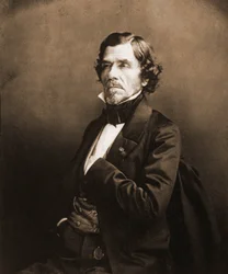 Portrait of Eugene Delacroix, painter