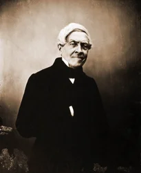 Portrait of Jules Michelet, historian 1798-1874