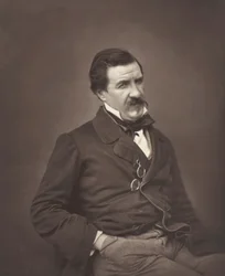 Champfleury born Jules François Felix Fleury-Husson, French critic and novelist, 1821-1889, c. 1855