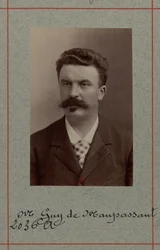 Guy de Maupassant - photo studio Nadar